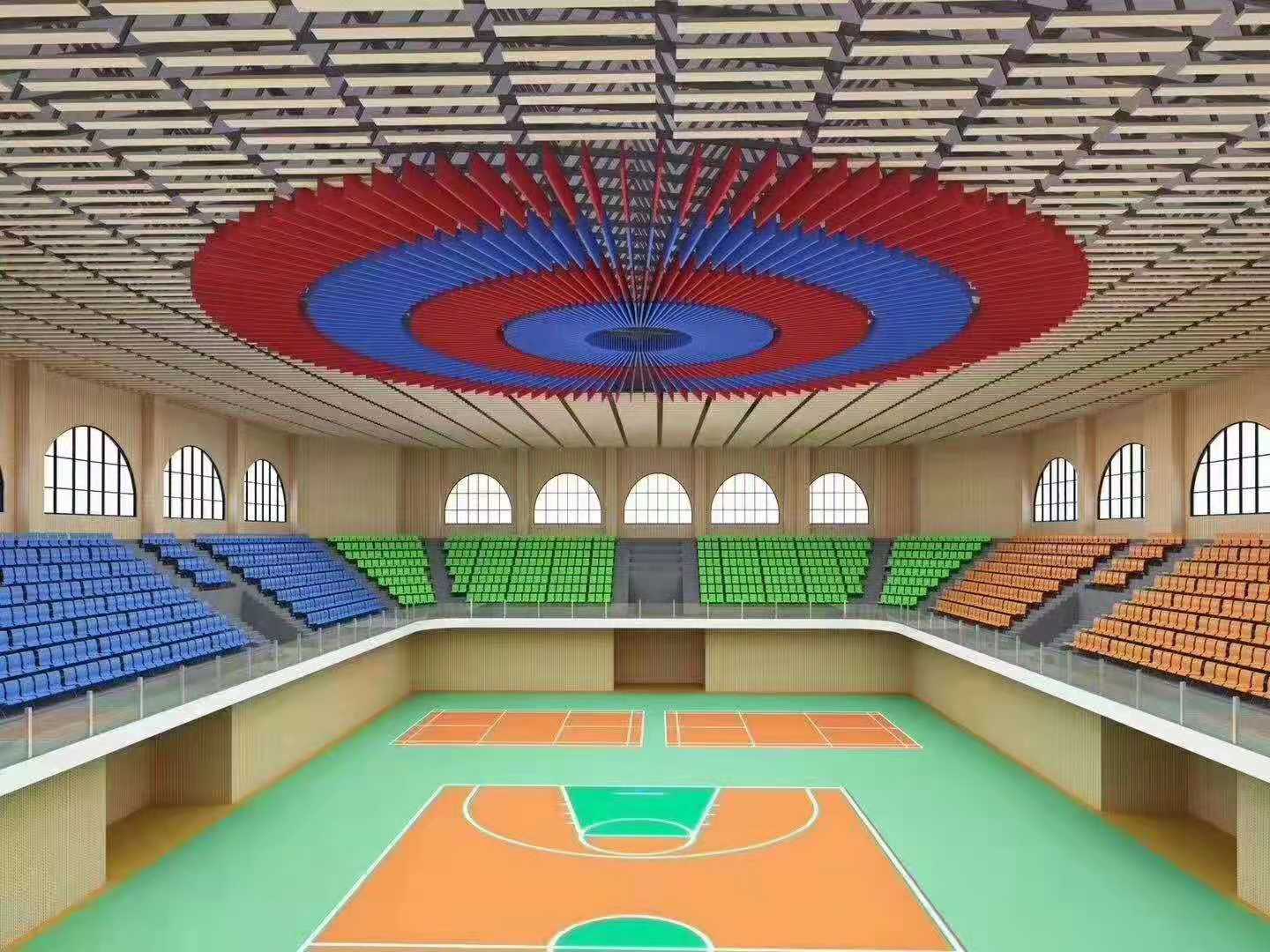 六竣鋁蜂窩復(fù)合材料施工案例